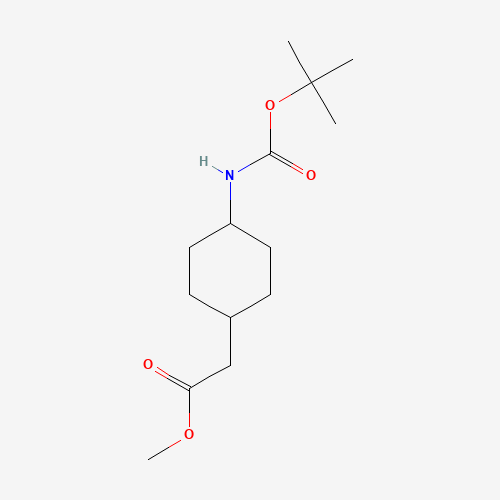 4-N-BOC-cyclohexyacetic acid methyl ester (CAS: 215789-45-0) - Related Chemical Product