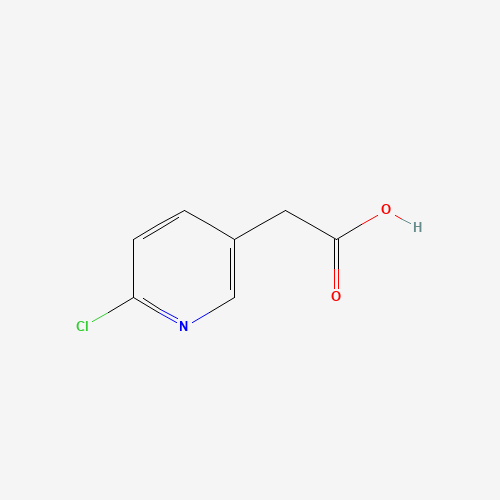 2-Chloropyridine-5-acetic acid (CAS: 39891-13-9) - Chemical Structure and Molecular Formula 