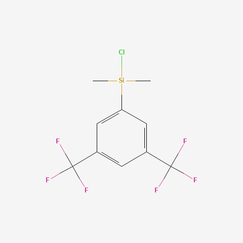 3,5-Bis(trifluoromethyl)phenyldimethylchlorosilane (CAS: 732306-23-9) - Related Chemical Product