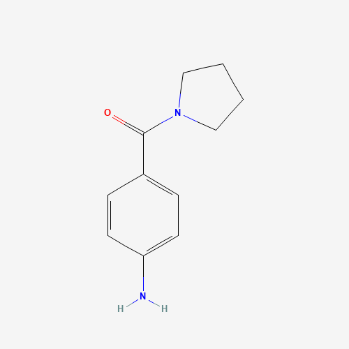 (4-Aminophenyl)(1-pyrrolidinyl)methanone (CAS: 56302-41-1) - Related Chemical Product