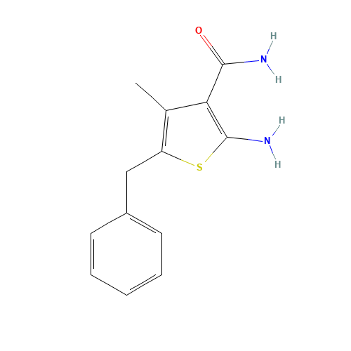 2-Amino-5-benzyl-4-methyl-3-thiophenecarboxamide (CAS: 57243-81-9) - Related Chemical Product