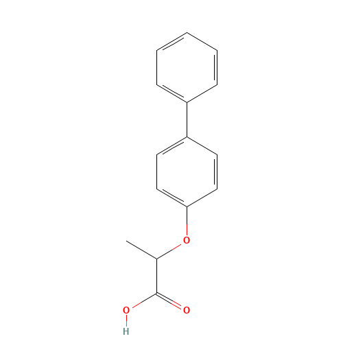 2-([1,1'-Biphenyl]-4-yloxy)propanoic acid (CAS: 5555-13-5) - Related Chemical Product