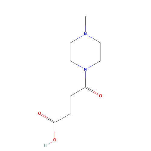 4-(4-Methyl-1-piperazinyl)-4-oxobutanoic acid (CAS: 72547-44-5) - Related Chemical Product