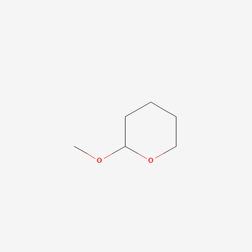 2-Methoxytetrahydropyran (CAS: 6581-66-4) - Chemical Structure and Molecular Formula 