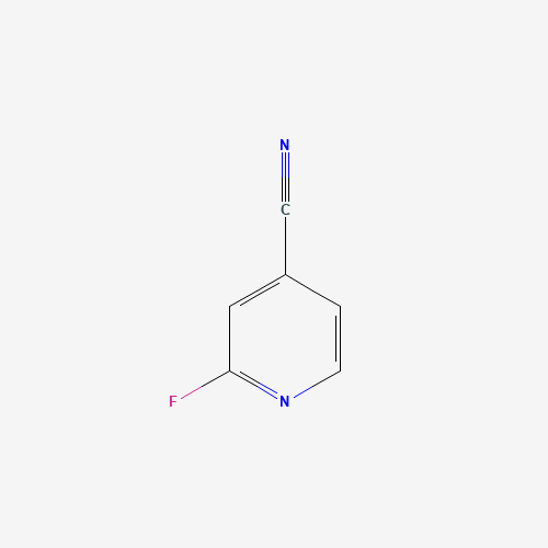 4-Cyano-2-fluoropyridine (CAS: 3939-14-8) - Chemical Structure and Molecular Formula 