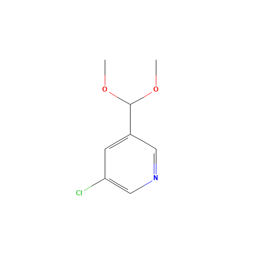 3-Chloro-5-dimethoxymethyl-pyridine (CAS: 879326-81-5) - Related Chemical Product