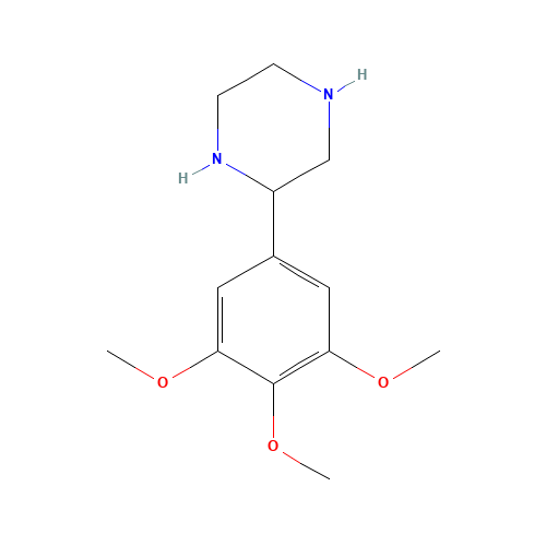 2-(3,4,5-Trimethoxy-phenyl)-piperazine (CAS: 65709-47-9) - Related Chemical Product