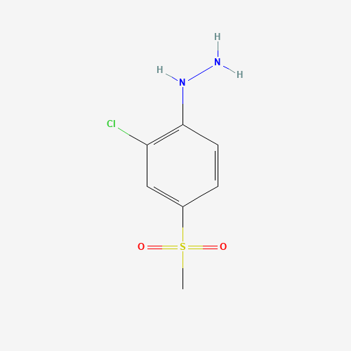 2-Chloro-4-methylsulfonylphenylhydrazine (CAS: 85634-77-1) - Related Chemical Product