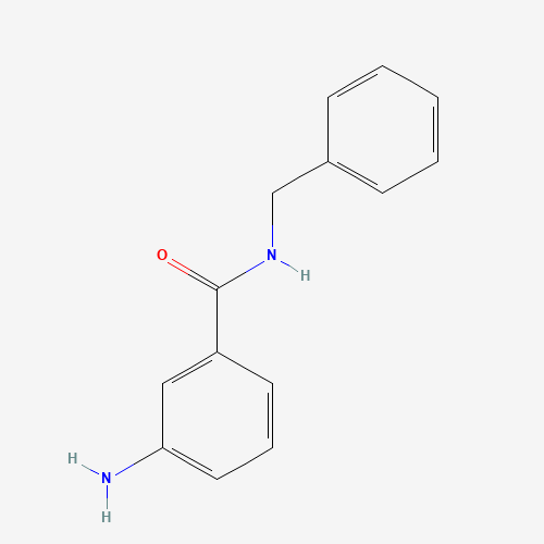 3-Amino-N-benzylbenzamide (CAS: 54977-91-2) - Chemical Structure and Molecular Formula 