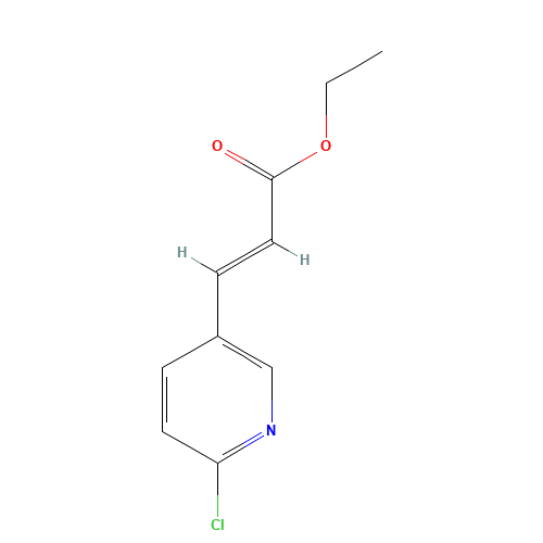 3-(6-Chloro-pyridin-3-yl)-acrylic acid ethyl ester (CAS: 159153-39-6) - Related Chemical Product