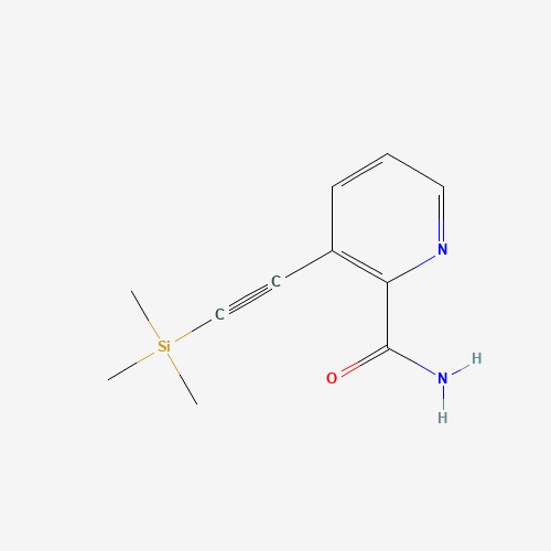 3-Trimethylsilanylethynyl-pyridine-2-carboxylic acid amide (CAS: 499193-54-3) - Related Chemical Product