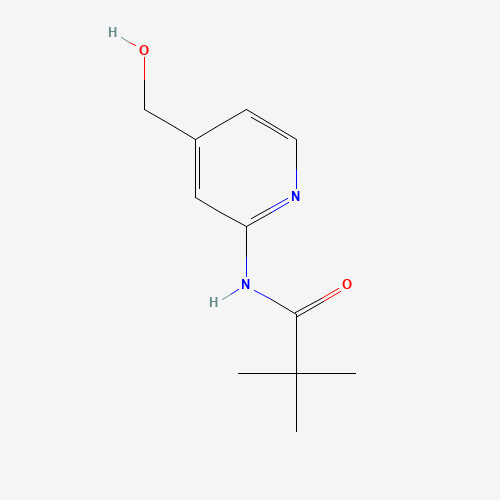 N-(4-Hydroxymethyl-pyridin-2-yl)-2,2-dimethyl-propionamide (CAS: 551950-45-9) - Related Chemical Product