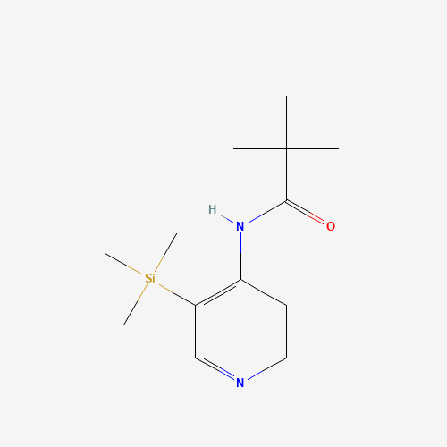 2,2-Dimethyl-N-(3-trimethylsilanyl-pyridin-4-yl)-propionamide (CAS: 86847-70-3) - Related Chemical Product