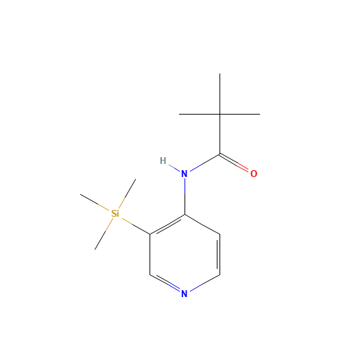 2,2-Dimethyl-N-(3-trimethylsilanyl-pyridin-4-yl)-propionamide (CAS: 86847-70-3) - Related Chemical Product