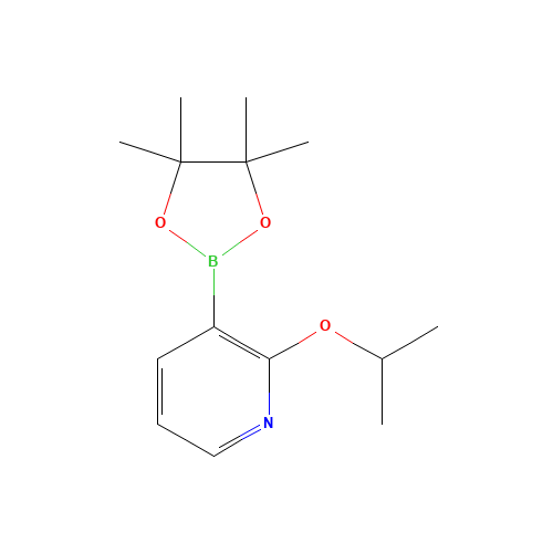 2-Isopropoxy-3-(4,4,5,5-tetramethyl-[1,3,2]dioxaborolan-2-yl)-pyridine (CAS: 848243-25-4) - Related Chemical Product