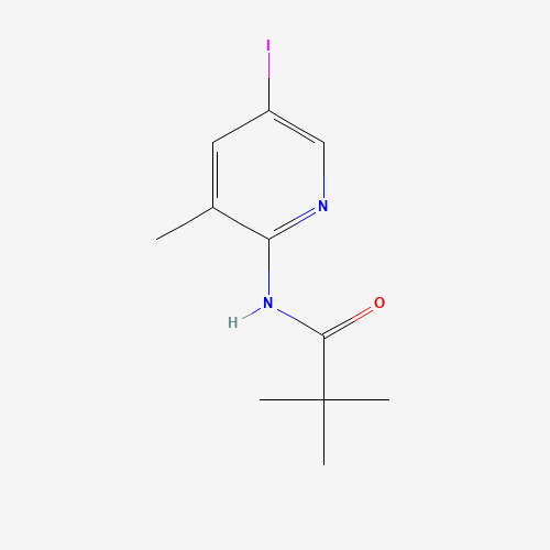 N-(5-Iodo-3-methyl-pyridin-2-yl)-2,2-dimethyl-propionamide (CAS: 677327-29-6) - Related Chemical Product