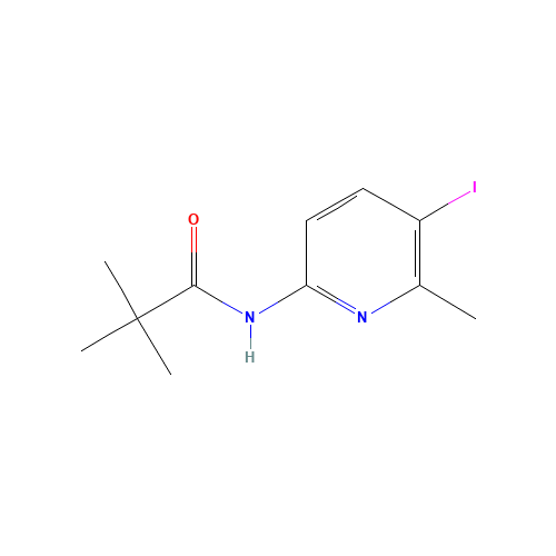 N-(5-Iodo-6-methyl-pyridin-2-yl)-2,2-dimethyl-propionamide (CAS: 676588-16-2) - Related Chemical Product