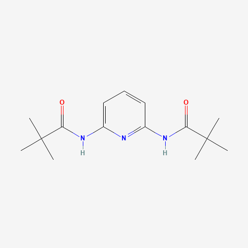 N-[6-(2,2-Dimethyl-propionylamino)-pyridin-2-yl]-2,2-dimethyl-propionamide (CAS: 101630-94-8) - Chemical Structure and Molecular Formula 