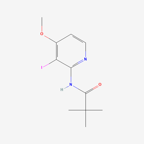 N-(3-Iodo-4-methoxy-pyridin-2-yl)-2,2-dimethyl-propionamide (CAS: 898561-62-1) - Related Chemical Product