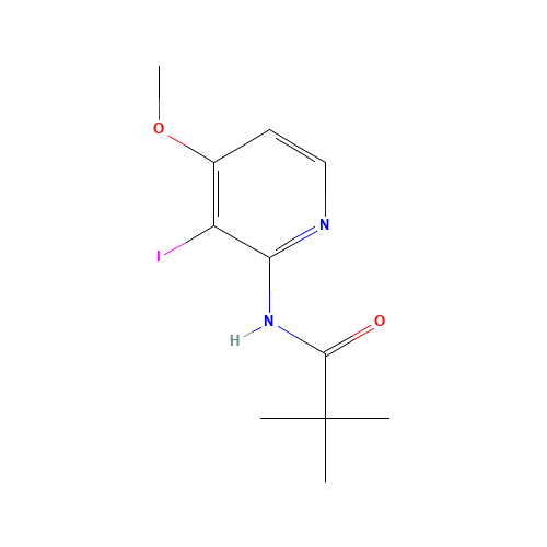 N-(3-Iodo-4-methoxy-pyridin-2-yl)-2,2-dimethyl-propionamide (CAS: 898561-62-1) - Related Chemical Product