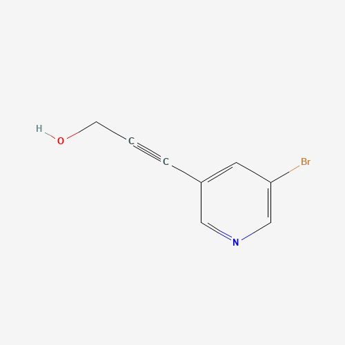 3-(5-Bromo-pyridin-3-yl)-prop-2-yn-1-ol (CAS: 873302-37-5) - Related Chemical Product