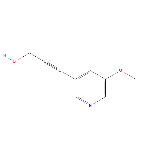 3-(5-Methoxy-pyridin-3-yl)-prop-2-yn-1-ol (CAS: 898561-63-2) - Related Chemical Product