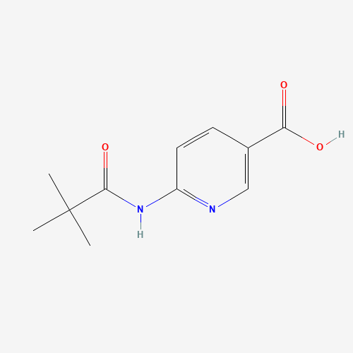 6-(2,2-Dimethyl-propionylamino)-nicotinic acid (CAS: 898561-66-5) - Related Chemical Product
