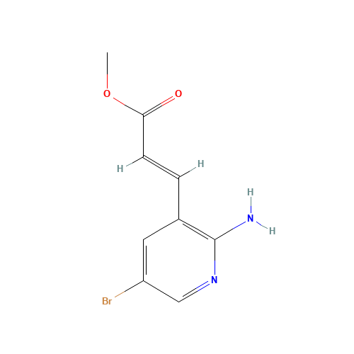 3-(2-Amino-5-bromo-pyridin-3-yl)-acrylic acid methyl ester (CAS: 912760-74-8) - Related Chemical Product