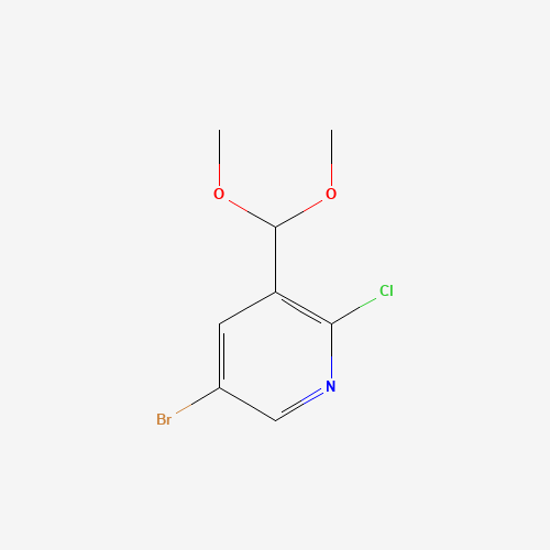 5-Bromo-2-chloro-3-dimethoxymethyl-pyridine (CAS: 928653-74-1) - Related Chemical Product