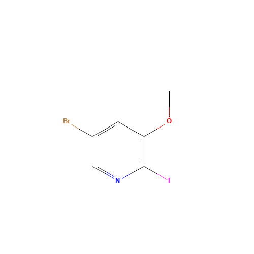 5-Bromo-2-iodo-3-methoxypyridine (CAS: 944805-60-1) - Related Chemical Product