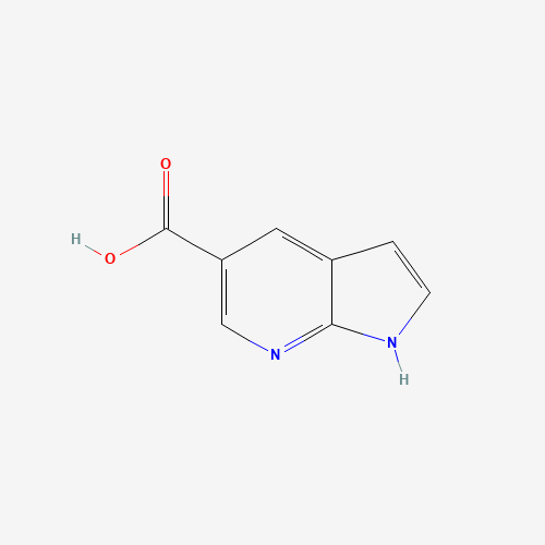 1H-Pyrrolo[2,3-b]pyridine-5-carboxylic acid (CAS: 754214-42-1) - Chemical Structure and Molecular Formula 