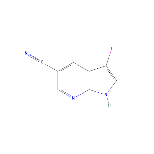 3-Iodo-1H-pyrrolo[2,3-b]pyridine-5-carbonitrile (CAS: 757978-11-3) - Related Chemical Product