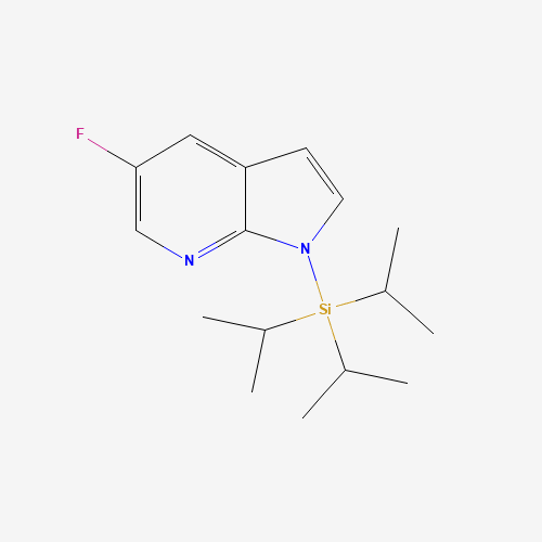5-Fluoro-1-triisopropylsilanyl-1H-pyrrolo-[2,3-b]pyridine (CAS: 868387-37-5) - Related Chemical Product