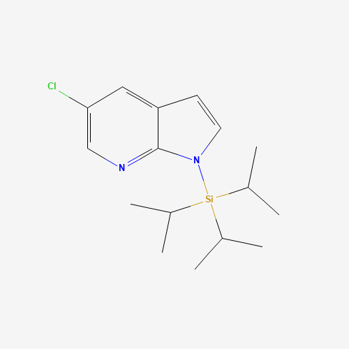5-Chloro-1-triisopropylsilanyl-1H-pyrrolo[2,3-b]pyridine (CAS: 918523-59-8) - Related Chemical Product