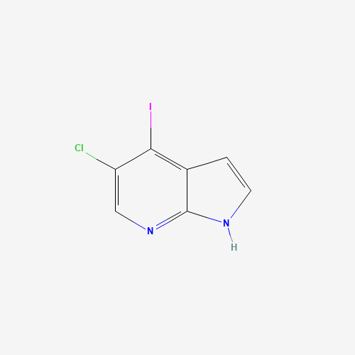 5-Chloro-4-iodo-1H-pyrrolo[2,3-b]pyridine (CAS: 1020056-77-2) - Related Chemical Product