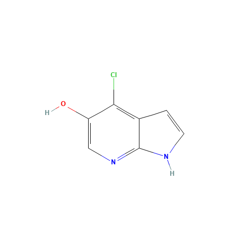 4-Chloro-1H-pyrrolo[2,3-b]pyridin-5-ol (CAS: 1020056-82-9) - Related Chemical Product
