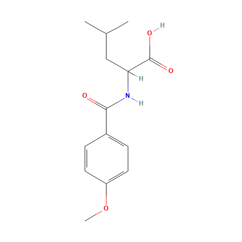 2-(4-Methoxy-benzoylamino)-4-methyl-pentanoic acid (CAS: 438581-55-6) - Related Chemical Product