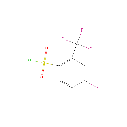 4-Fluoro-2-(trifluoromethyl)-benzenesulfonyl chloride (CAS: 176225-09-5) - Related Chemical Product