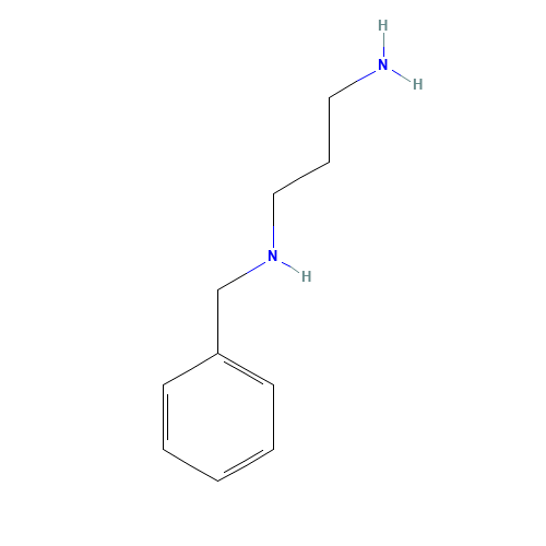 N1-Benzyl-1,3-propanediamine (CAS: 13910-48-0) - Chemical Structure and Molecular Formula 
