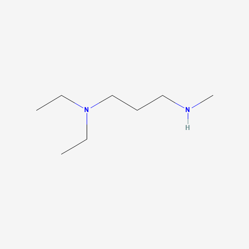 N1,N1-Diethyl-N3-methyl-1,3-propanediamine (CAS: 5459-95-0) - Chemical Structure and Molecular Formula 