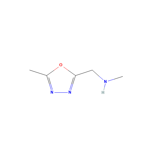 N-Methyl-N-[(5-methyl-1,3,4-oxadiazol-2-yl)methyl] amine hydrochloride (CAS: 887405-27-8) - Related Chemical Product