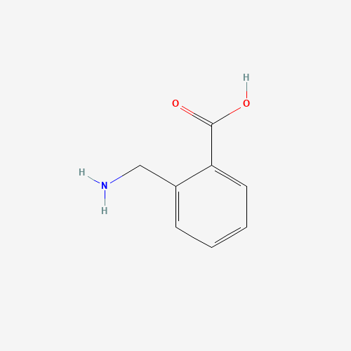 2-(Aminomethyl)benzoic acid (CAS: 25672-97-3) - Chemical Structure and Molecular Formula 