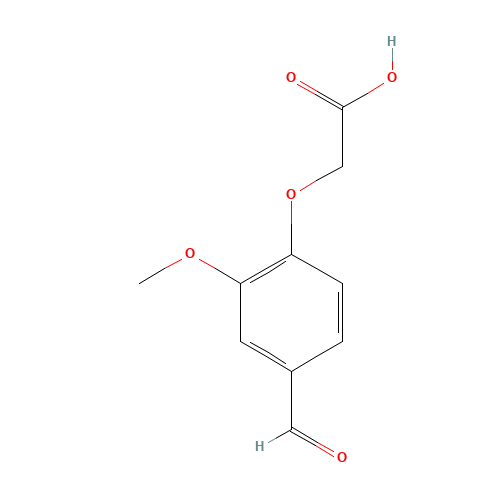 (4-Formyl-2-methoxyphenoxy)acetic acid (CAS: 1660-19-1) - Related Chemical Product