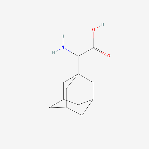 1-Adamantyl(amino)acetic acid (CAS: 60256-21-5) - Chemical Structure and Molecular Formula 
