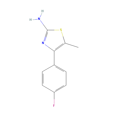 4-(4-Fluorophenyl)-5-methyl-1,3-thiazol-2-amine (CAS: 2928-00-9) - Related Chemical Product