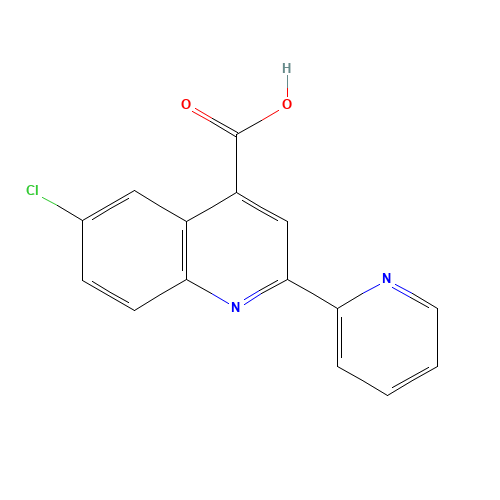6-Chloro-2-pyridin-2-ylquinoline-4-carboxylic acid (CAS: 667412-62-6) - Related Chemical Product