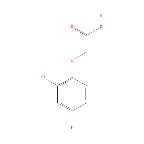 (2-Chloro-4-fluorophenoxy)acetic acid (CAS: 399-41-7) - Related Chemical Product