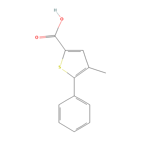 4-Methyl-5-phenylthiophene-2-carboxylic acid (CAS: 40133-12-8) - Related Chemical Product