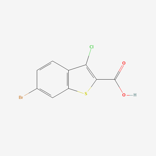 6-Bromo-3-chloro-1-benzothiophene-2-carboxylic acid (CAS: 438613-29-7) - Related Chemical Product