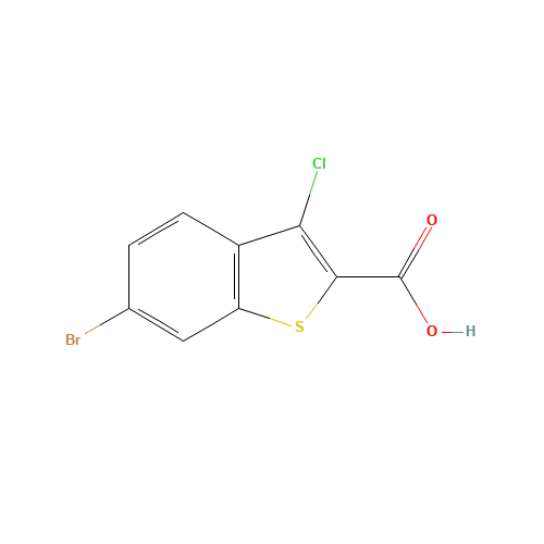 6-Bromo-3-chloro-1-benzothiophene-2-carboxylic acid (CAS: 438613-29-7) - Related Chemical Product
